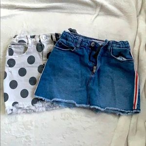 2 Zara skirts